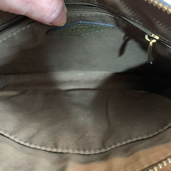 Fossil military green crossbody - Picture 10 of 11